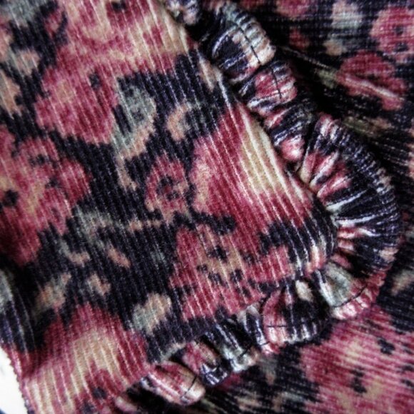 NWT LoveShackFancy Beyers in Blushing Berries Floral Corduroy Mini Dress 2 - Picture 6 of 8